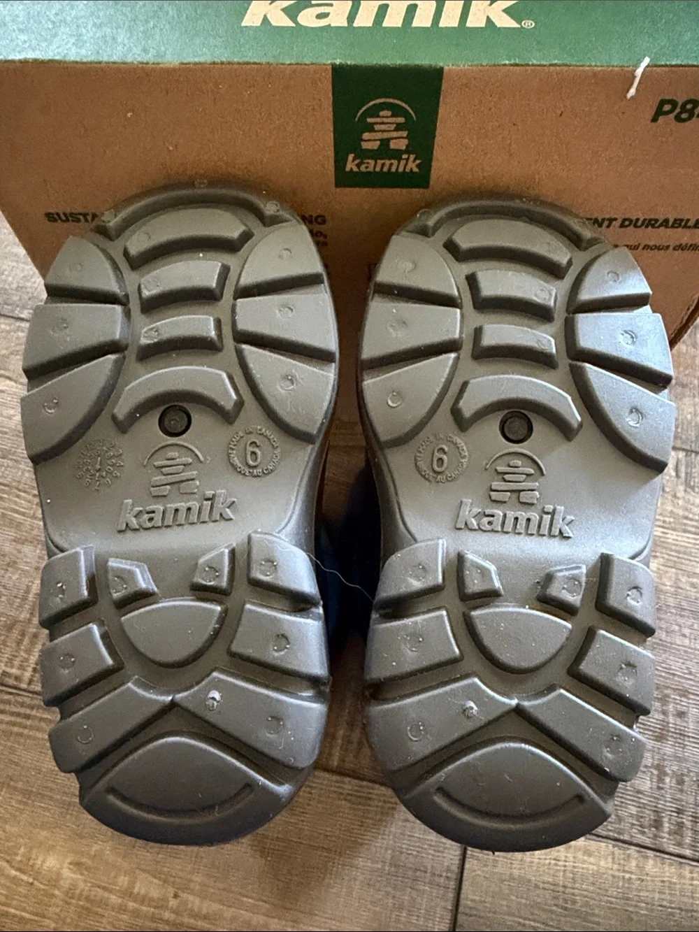 Kamik Kids Navy and Blue Snow/Rain Boots